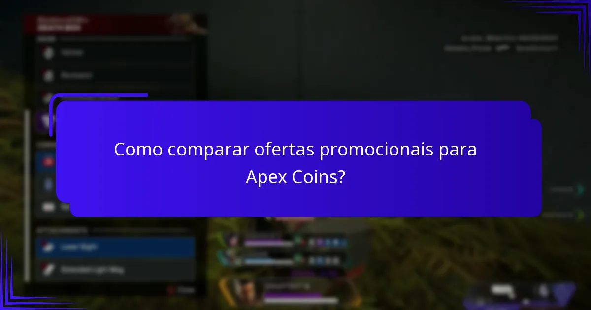 Quais ofertas promocionais estão atualmente disponíveis para Apex Coins?