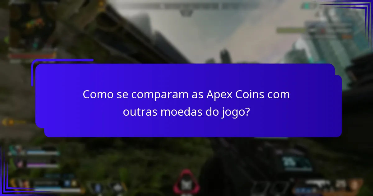 Quais novas funcionalidades estão disponíveis para as Apex Coins?