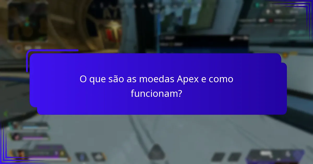 Onde pode comprar moedas Apex?