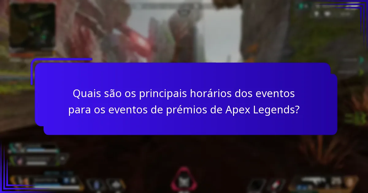 Como podem os jogadores entrar nos eventos de Apex Legends e reclamar recompensas?